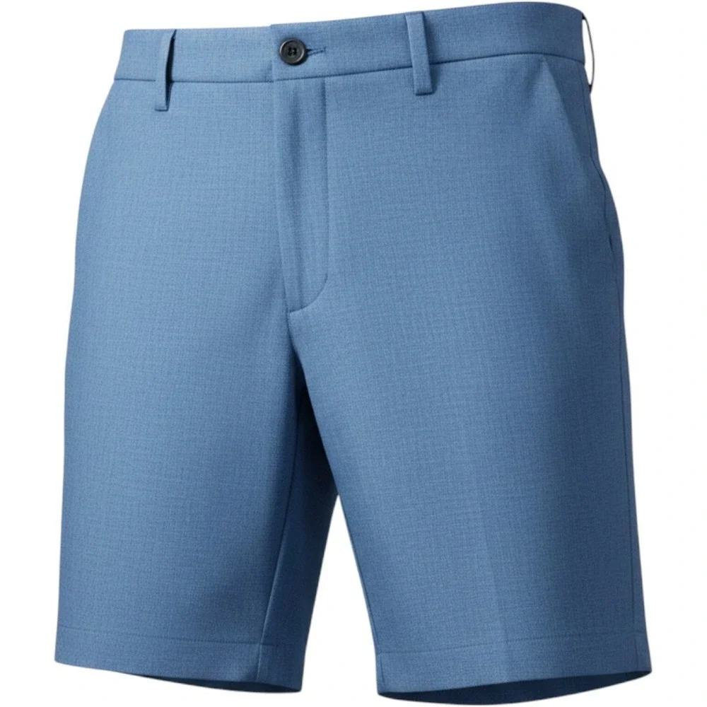 Callaway Mens Golf Shorts 36 Peacoat Heather Blue Swing Tech Flex CGBFA030GG NEW